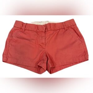 J. Crew Pink Bermuda Shorts Classic Preppy Style‎